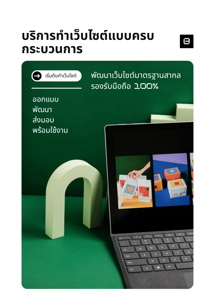 กระบวนการทำเว็บไซต์ของเรา